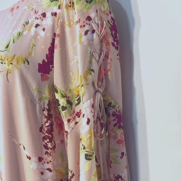 Worthington Floral Scoop Neck Sheath Dress - Picture 3 of 8